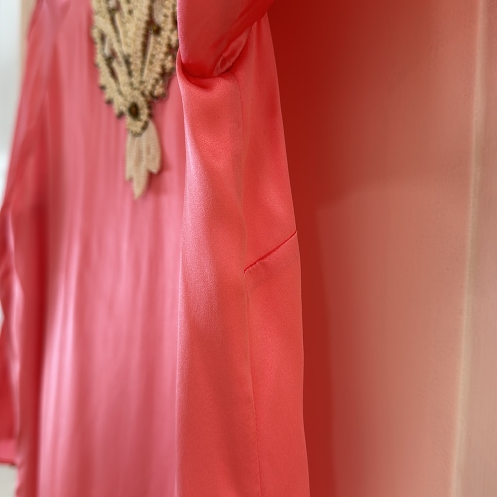 Barbara Bui Pink Beaded Tunic Top - Picture 8 of 16